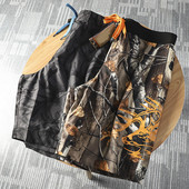 Vīriešu pludmales bikses ar saitēm