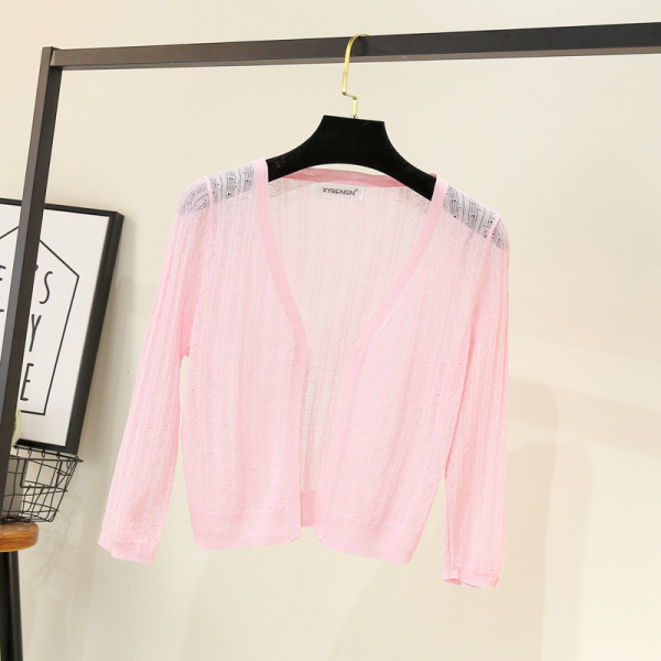 Uut mudelit naiste kardigan pikkade varrukate ja spitsikaelusega