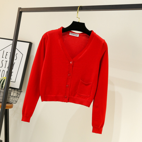 Uus mudel tasku ja spitsikaelusega naistevest