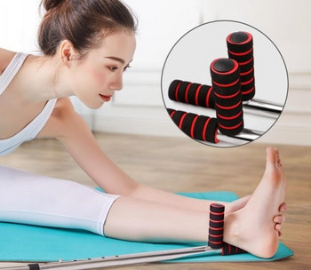 Οικιακή συσκευή για την προπόνηση των ποδιών με ελαστική ταινία