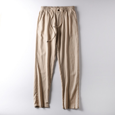 Modern férfi nadrág nyakkendővel - egyenes modell