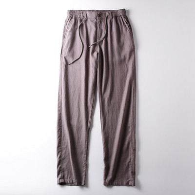 Modern férfi nadrág nyakkendővel - egyenes modell