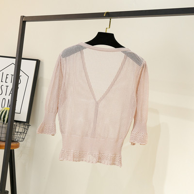 Νέο μοντέλο γυναικεία ζακέτα με βαθύ ντεκολτέ