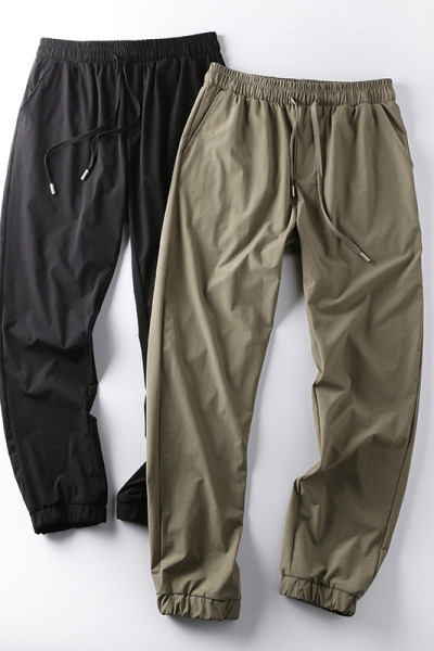 Ανδρικό παντελόνι casual με ελαστικό