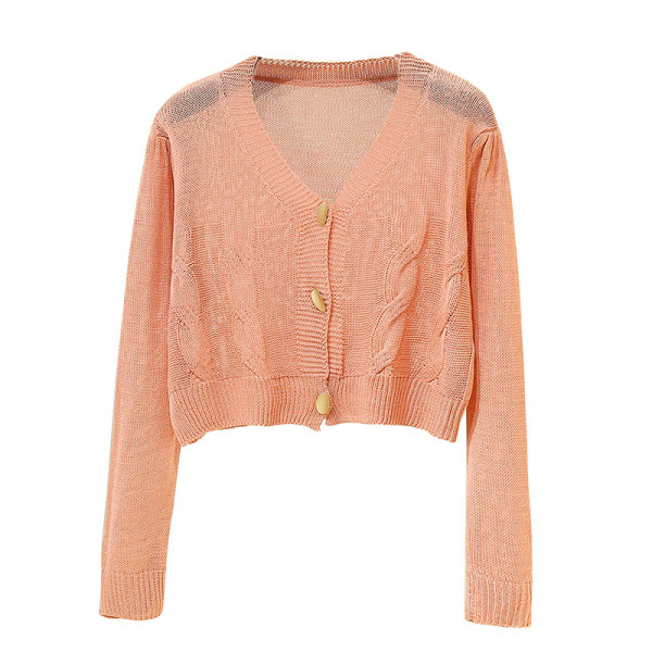 Naiste pikkade varrukatega vest - lühike mudel