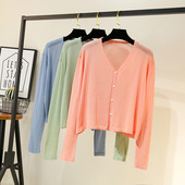 Moodne pikkade varrukate ja nööpidega naiste vest