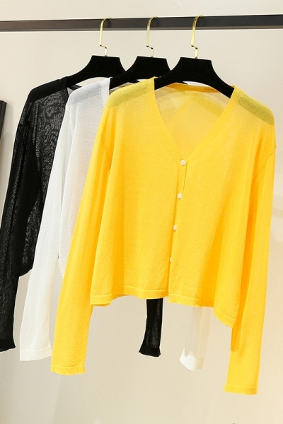 Moodne pikkade varrukate ja nööpidega naiste vest