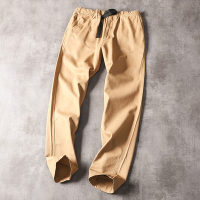 Pantaloni casual barbatesti cu centura