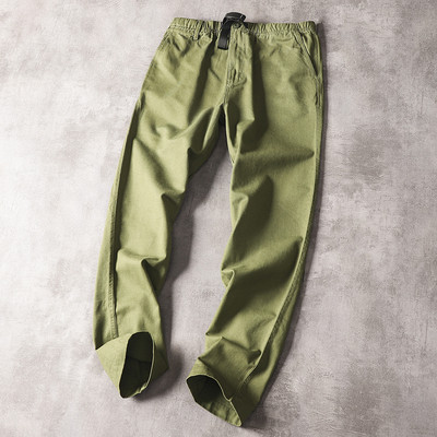 Pantaloni casual barbatesti cu centura