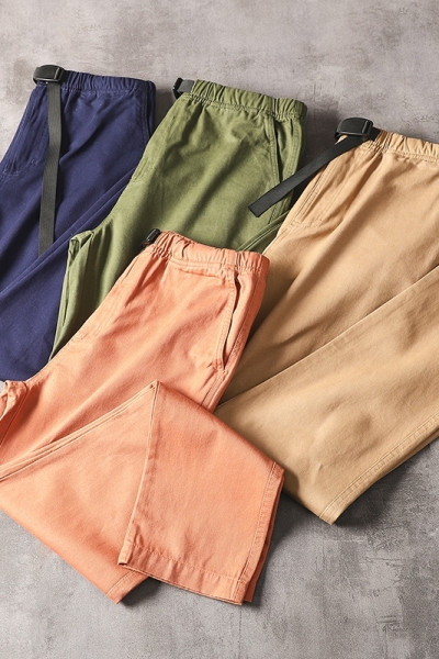 Ikdienas vīriešu bikses ar jostu