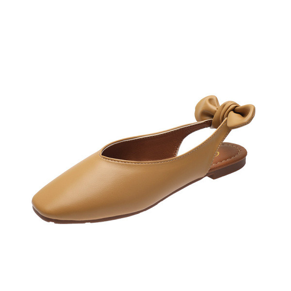 Női alkalmi cipő eko bőrből három színben szalaggal