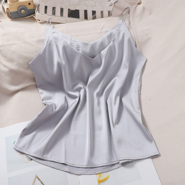 Lihtne õhukeste rihmadega naiste topp