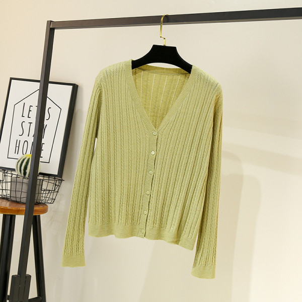 Cardigan de dama model nou cu maneci lungi