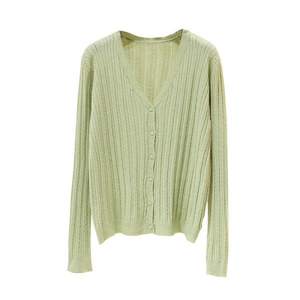 Cardigan de dama model nou cu maneci lungi