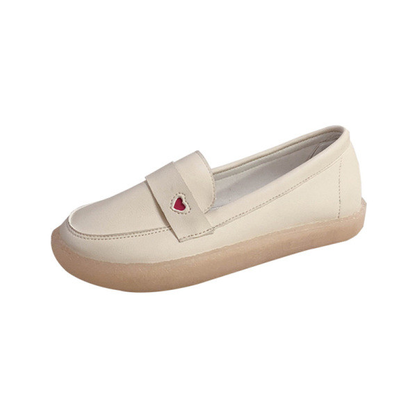 Γυναικεία casual παπούτσια με επίπεδη σόλα από οικολογικό δέρμα