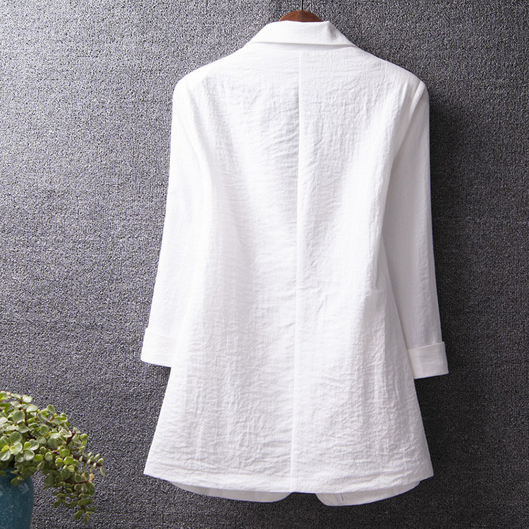 Jauna modeļa sieviešu pieguļoša jaka ar 7/8 piedurknēm