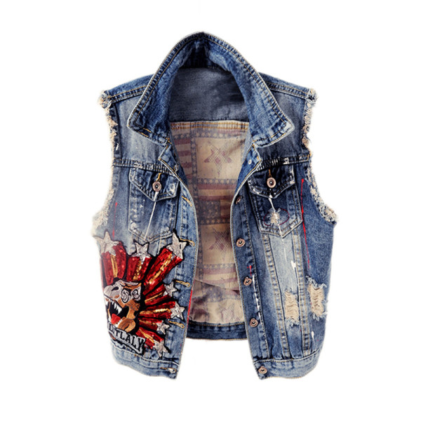 Moodne naiste teksavest aplikatsiooni ja rebenenud motiividega