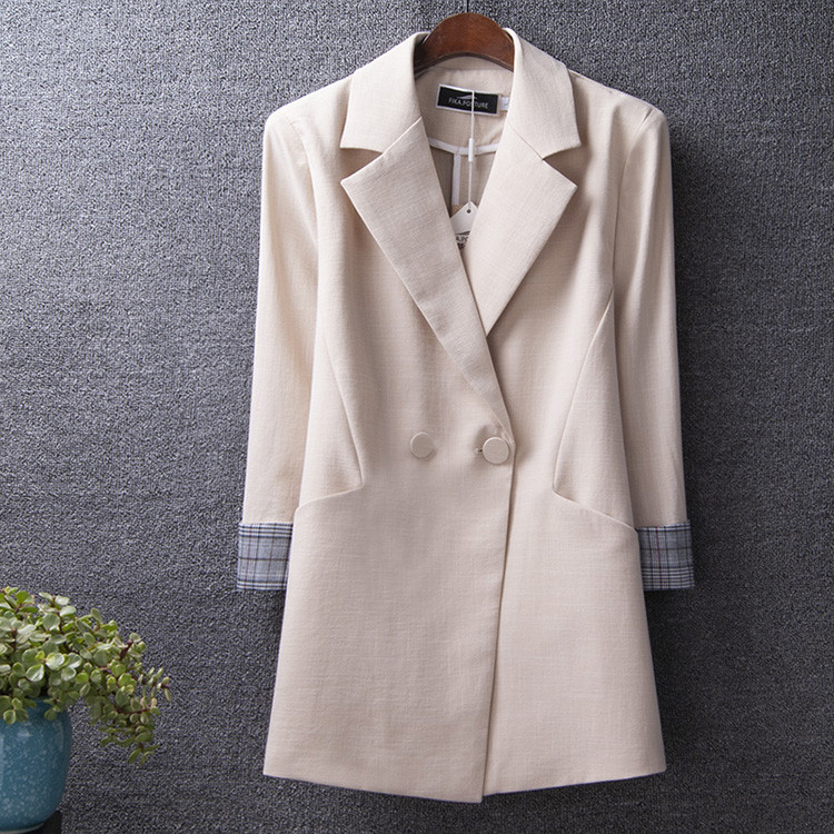 Pikk jakk kaherealise kinnitusega