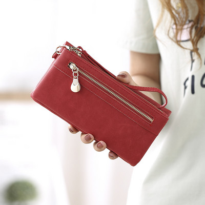 Naiste rahakott ökonahast luku ja sangaga