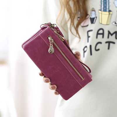 Naiste rahakott ökonahast luku ja sangaga