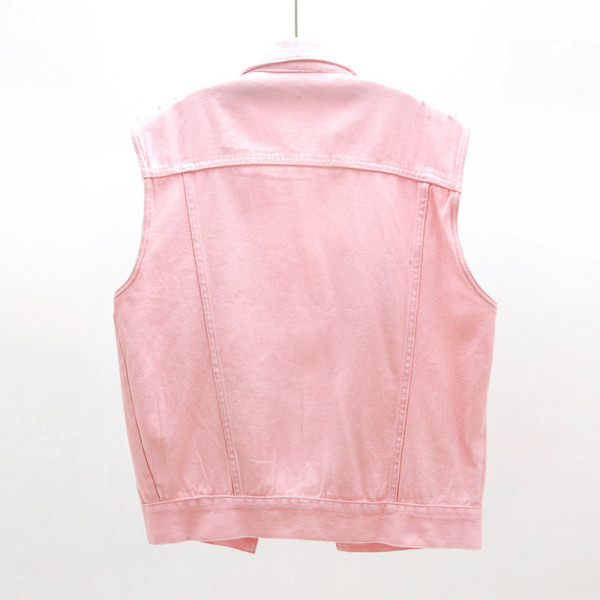 Γυναικείο γιλέκο μοντέρνο  γιλέκο με τσέπες και πέρλες