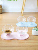 Двойна купа за храна на котки