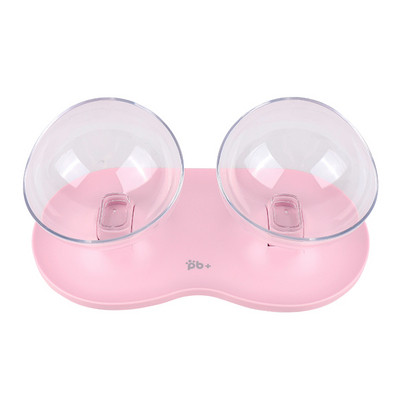 Двойна купа за храна на котки