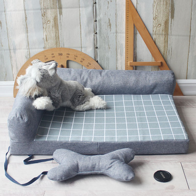 Lemmikloomadele sobiv pehme voodi koos padjaga