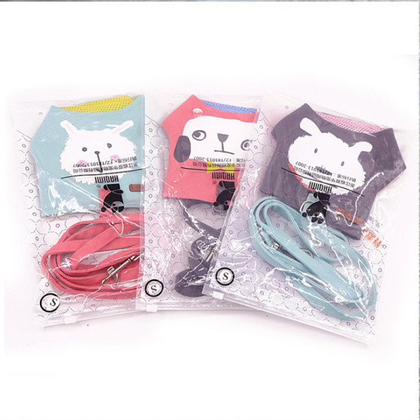 Mellény és póráz kutyáknak