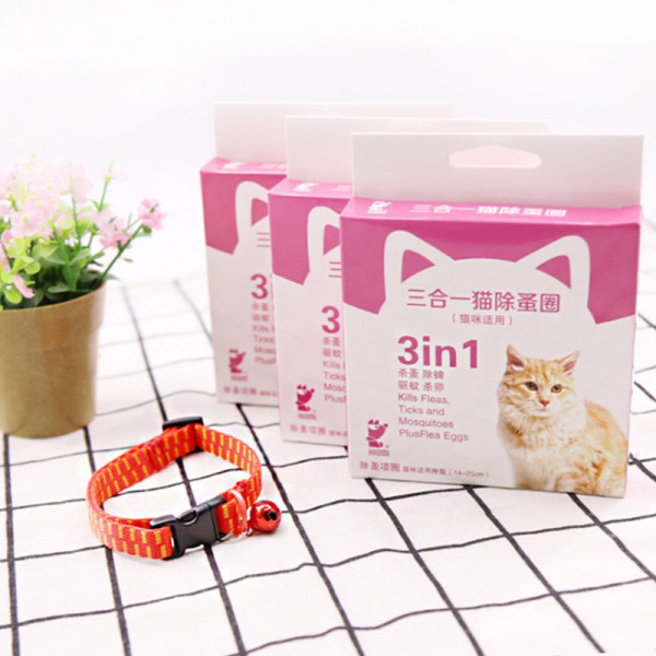 Tekstiilist jalutusrihm kellukesega kassidele