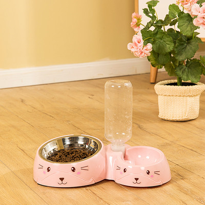 Mājdzīvniekiem piemērota ēdiena un ūdens bļoda