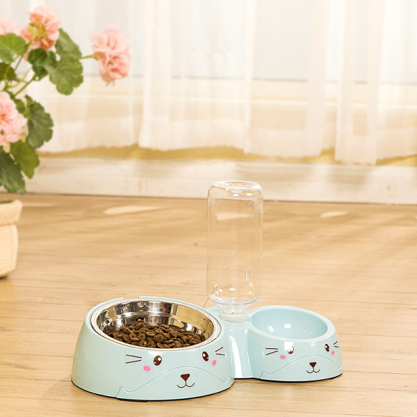 Mājdzīvniekiem piemērota ēdiena un ūdens bļoda