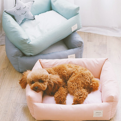 Βελούδινο κρεβάτι για σκύλους