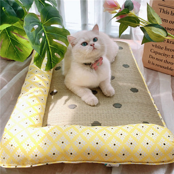 Κρεβάτι με μαξιλάρι κατάλληλο για γάτες και σκύλους