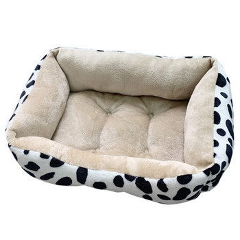 Φορητό βελούδινο κρεβάτι για σκύλους