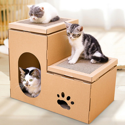 Къща за котки подходяща за дома 