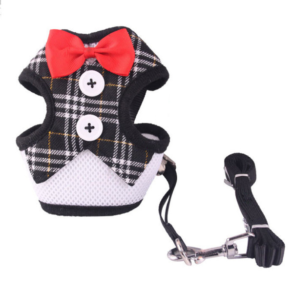 Nööpide ja paelaga koeravest