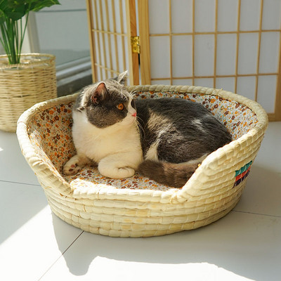 Άνετο κρεβάτι με μαλακή επένδυση κατάλληλο για γάτες