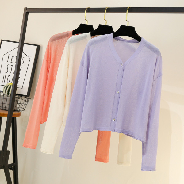 Uut mudelit pikkade varrukate ja nööpidega naiste kardigan