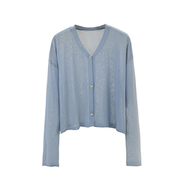 Uut mudelit pikkade varrukate ja nööpidega naiste kardigan