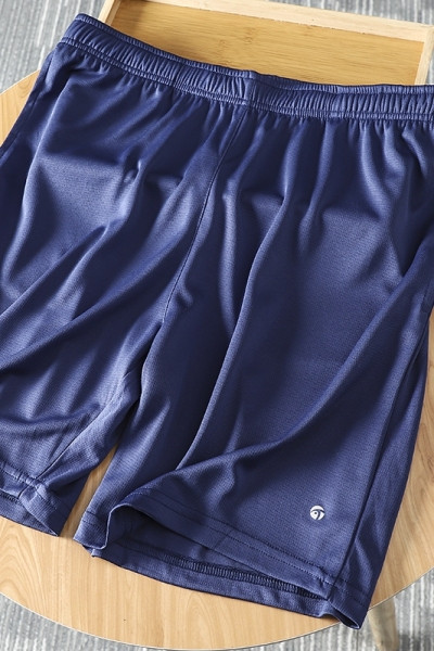 Ανδρικό μαγιό με ελαστικό μπλε χρώμα