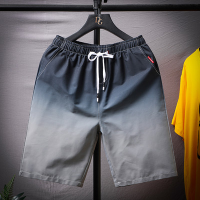 Pantaloni scurți de plajă pentru bărbați, irisați, cu elastic