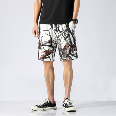 Pantaloni scurți de plajă cu buzunare