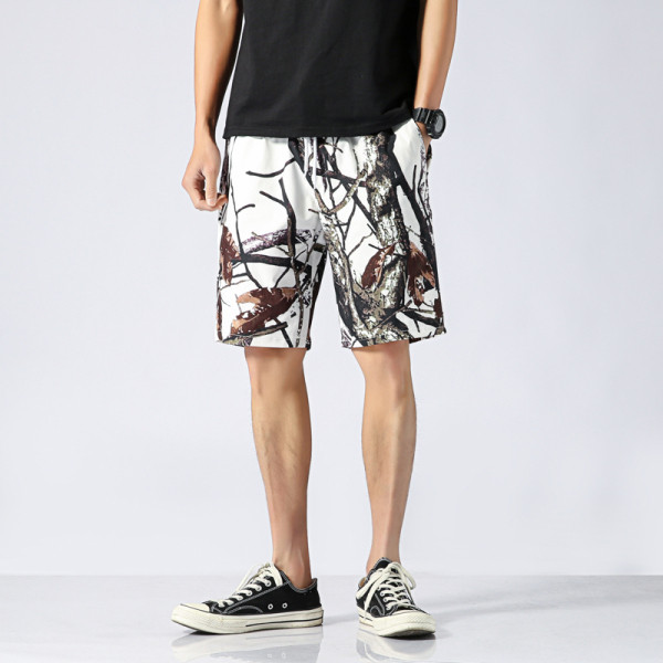 Pantaloni scurți de plajă cu buzunare