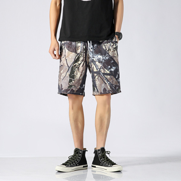 Pantaloni scurți de plajă cu buzunare