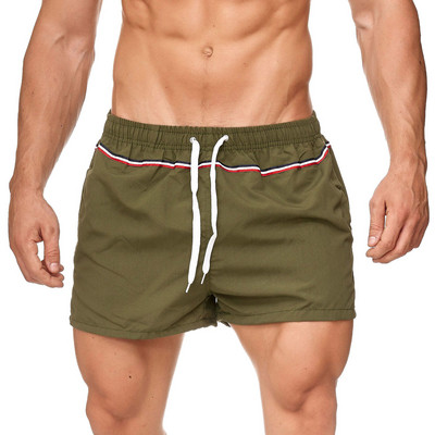 Pantaloni scurți de baie pentru bărbați cu cravate