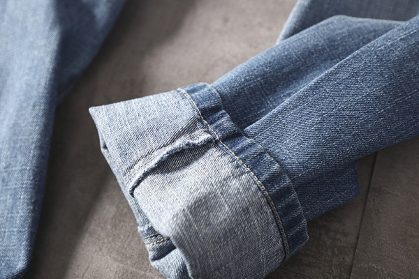 Gari ikdienas vīriešu džinsi