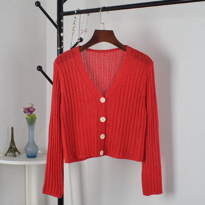 Alkalmi női mellény spitz nyakkivágással és hosszú ujjakkal