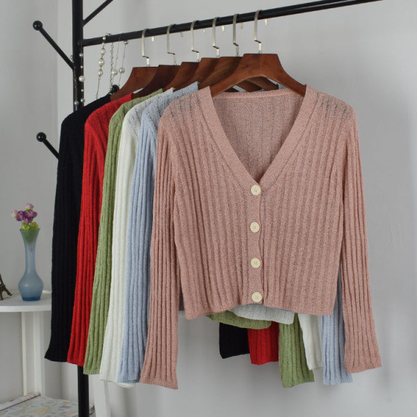 Alkalmi női mellény spitz nyakkivágással és hosszú ujjakkal