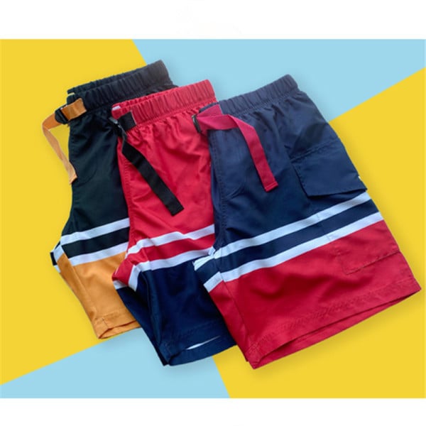 Costum de baie pentru bărbați cu uscare rapidă, cu talie elastică